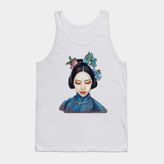 Geisha, japan Tank Top by reyhanartstudio